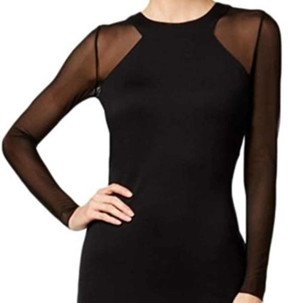 Women's NWT Catherine Malandrino Black Jacinta Sheath Dress Size 2‎